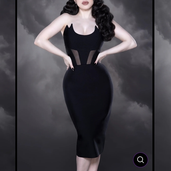 ISO Bat Bandage Dress - Picture 1 of 1